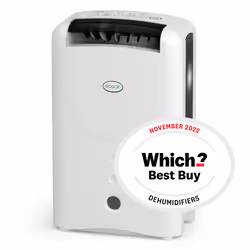 EcoAir DD1 Classic MK6 Black Desiccant Dehumidifier 7.5L/Day Laundry