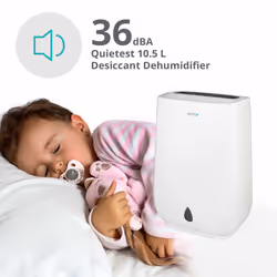 DD3 CLASSIC MK3 Desiccant Dehumidifier 11L/Day Antibacterial Filter
