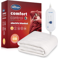 Silentnight Comfort Control Electric Blanket - Double, Comfort Control Electric Blanket