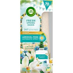 Air Wick Aerosol-Free Automatic Air Freshener Spray Kit  Active Fresh Odour Neutraliser, Lasts Up to 70 Days, Air freshener For H - Fresh Spring Oasis