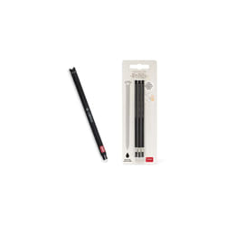 Legami - Set of 1 Erasable Gel Pen and 3 Refill, Cat Theme, Ball on End to Remove Ink - Black Thermosensitive Ink Tip Diameter 0.7 mm