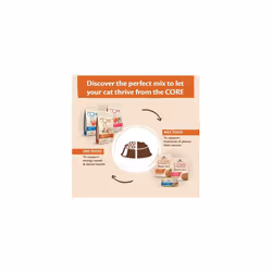 Wellness CORE Sterilised Original, Dry Cat Food, Cat Food Dry 4 kg