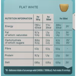 Dolce Gusto NESCAFE Flat White Coffee Pods total of 48 Coffee Capsules Creamy Coffee Flavour (3 Packs)