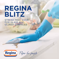 Regina Blitz Household Towel, 560 Super-Sized Sheets, Triple Layered Strength, 8 Rolls