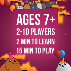 ) Exploding Kittens Party Pack | Card Game - Exploding Kittens Party (2-10 Players