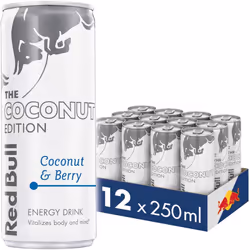 Red Bull Energy Drink 250 ml x12 - Coconut