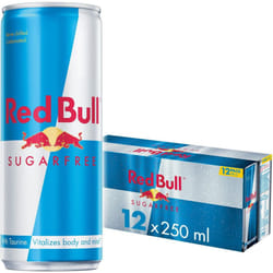 Red Bull Energy Drink 250 ml x12 - Sugar Free Energy Drink