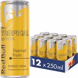 Red Bull Energy Drink 250 ml x12 - Tropical