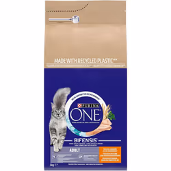 Purina ONE Adult Dry Cat Food Rich in Chicken 6kg, Packaging may vary