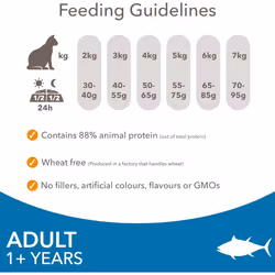 ) IAMS Complete Dry Cat Food for Adult - Tuna, 3 kg (Pack of 1