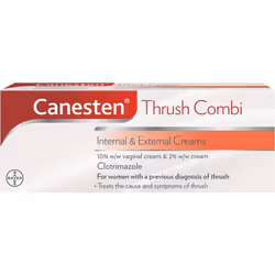 Canesten Thrush Combi Internal & External Creams for Thrush Treatment