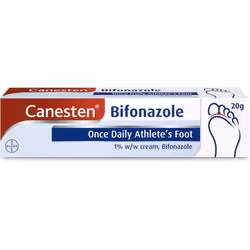 Canesten Bifonazole Once Daily Athletes Foot 1% w/w Cream