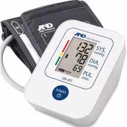 A&D Medical Blood Pressure Monitor BIHS Approved UK Blood Pressure Machine UA-611 - UA-611