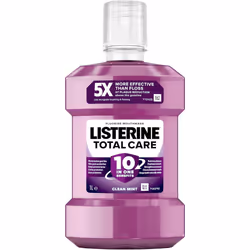 ) Listerine Total Care Antibacterial Mouthwash - 1 l (Pack of 1