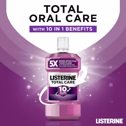 ) Listerine Total Care Antibacterial Mouthwash - 1 l (Pack of 1