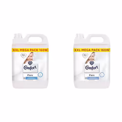 ) Comfort Pure Sensitive Fabric Conditioner - 4.8 l (Pack of 2