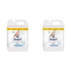 ) Comfort Pure Sensitive Fabric Conditioner - 4.8 l (Pack of 2