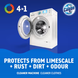 Calgon 4-in-1 Washing Machine Cleaner and Water Softener Tablets