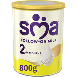 ) SMA Follow-on Baby Milk Powder Formula , 6-12 Months , 400 g (Pack of 12) - 800 g (Pack of 1
