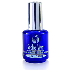 Seche Vive Instant Gel Effect Top Coat | Clear Nail Varnish for Glossy Finish