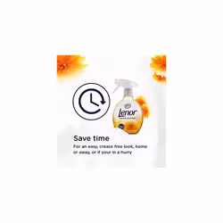 Lenor Crease Releaser Spray Removes Creases in Fabric, Summer Breeze Scent, Twin Pack, 2 x 500ml