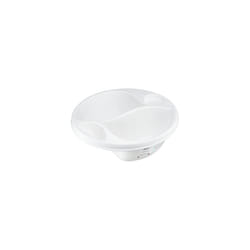 Vital Baby Perfectly Simple Top & Tail Bowl, Everyday Basic Top & Tail Bowl for Baby's Baths, 2 Seperate Areas for Top and Tail Sponges, Ergonomic