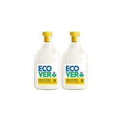Ecover Fabric Softener Gardenia & Vanilla, 50 Wash, 2 x 1.5L (Pack of 2)