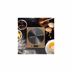 Salter 1036 OLFEU16 Olympus Digital Kitchen Scale - Electronic Cooking/Baking Scales, Food Weighing Scale with 5KG Capacity, Stainless Steel Platform,