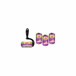 Scotch Brite Large surface Extra Sticky Hair Roller + Scotch-Brite Pet Extra Sticky Hair Roller Refill 4 pieces in pack