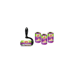 Scotch Brite Large surface Extra Sticky Hair Roller + Scotch-Brite Pet Extra Sticky Hair Roller Refill 4 pieces in pack