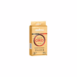 Lavazza, Qualit? Oro, Ground Coffee, 6 Packs of 250 g, Ideal for Moka Pot, Filtered Coffee and French Press, with Aromatic No ...