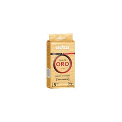 Lavazza, Qualit? Oro, Ground Coffee, 6 Packs of 250 g, Ideal for Moka Pot, Filtered Coffee and French Press, with Aromatic Notes of Fruit and Flowers,