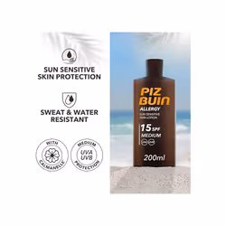 PIZ BUIN Allergy Lotion SPF 15 Medium, 200ml