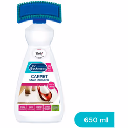 Dr. Beckmann Carpet Stain Remover | Works in 3 mins | 650 ml, White