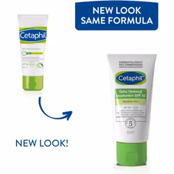 Cetaphil Daily Defence Face Moisturiser SPF 50 Day Cream With Glycerin 50g Sunscreen For All Skin Types