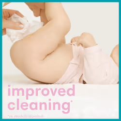 Pampers Sensitive Baby Wipes 15 Packs of 80 = 1200 Baby Wet Wipes, Unscented, For a Soft And Gentle Clean
