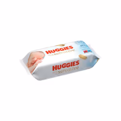 Huggies Pure Extra Care, Baby Wipes 8 Packs (448 Wipes Total) Fragrance Free Wet Wipes for Sensitive Skin - 99 Percent Pure Water with Natural Fibres