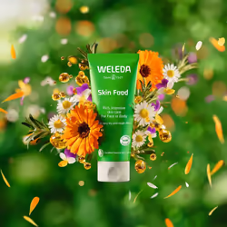 Weleda Skin Food for Dry Skin Rich Face & Body Moisturiser Dry Skin Cream w/ Organic Sunflower Seed Oil Soothing Body Cream Moisturiser Skin Care 30ml