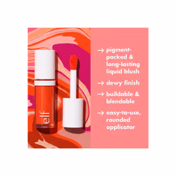 e.l.f. Camo Liquid Blush Long-Lasting Liquid Blush For High-Pigment Colour Creates A Soft, Dewy Finish, Vegan & Cruelty-Free, Pinky Promise