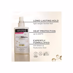 JOHN FRIEDA  PROfiller+ Thickening Spray with Heat Protection for Thin, Fine Hair, 150ml