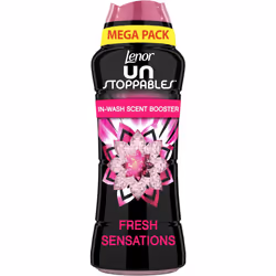 Lenor Unstoppables In-Wash Scent Booster 570g, Fresh Sensations, Non-Stop Freshness Up To 12 Weeks In Storage