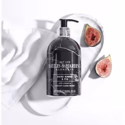 Baylis & Harding Dark Fig & Amber Elements Hand Wash, 500 ml (Pack of 3)  Vegan Friendly