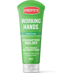 Working Hands, 80ml Tube  Hand Cream Extremely Dry Cracked Hands | Instantly Boosts Moisture Levels, Creates a Protective Layer Prevents Moisture Loss