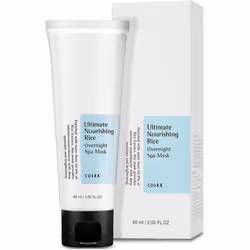 COSRX Ultimate Nourishing Rice Overnight Spa Mask, 60ml | Facial Moisturizer with Rice Extract and Niacinamide | Leave-on Fac ...