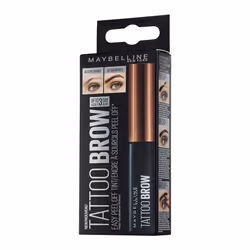 Maybelline New York Tattoo Brow Peel Off Eyebrow Gel Tint Semi Permanent Colour Waterproof Lasts up to 3 Days Colour Light Brown