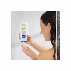NIVEA Indulgent Moisture Orange Shower Cream 250 ml Pack of 6 Moisturising Shower Gel with Avocado Oil Luxurious Body Wash for Women Body Wash