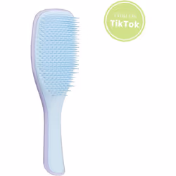 Tangle Teezer The Ultimate Detangler Hairbrush  All Hair Types Reduces Breakage Eliminates Knots Comfortable Handle Lilac Cloud Blue