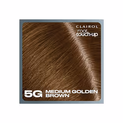 Clairol Root Touch Up Permanent Hair Dye, 5G Medium Golden Brown