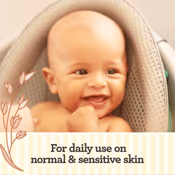 Aveeno Baby Baby Gentle Bath and Wash, White, 400 ml (Pack of 1)