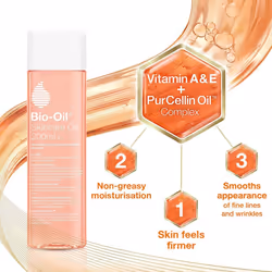 Bio-Oil Skincare Oil - Improve the Appearance of Scars, Stretch Marks and Skin Tone - 1 x 200 ml